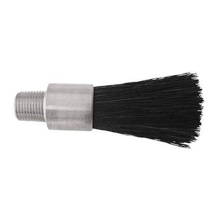Gordon Brush 1 D Body Black Horsehair Fill .125 Orifice Flow Thru Brush, PK6 LBM-8HH